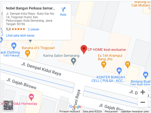 share lokasi pt nobel bangun perkasa semarang