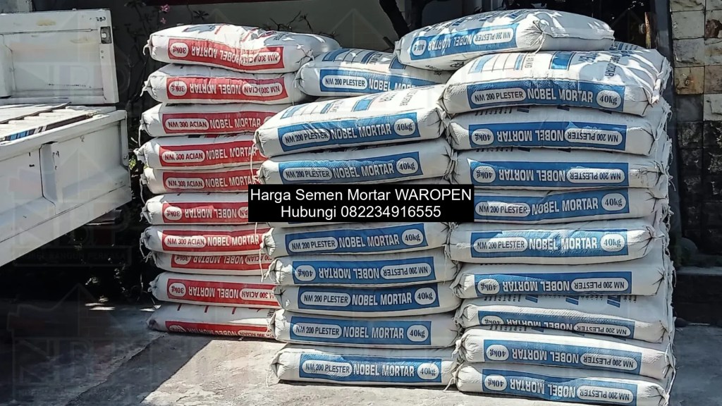 Harga Semen Mortar WAROPEN